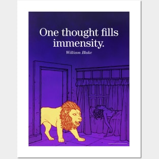 One Thought Fills Immensity Posters and Art